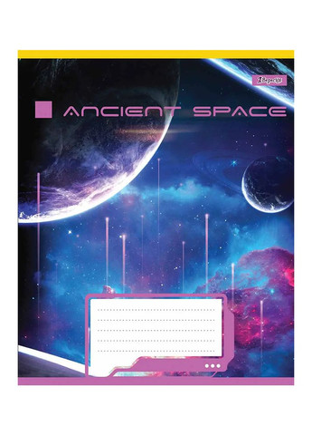 Тетрадь в клетку Ancient space, 48 страниц цвет разноцветный ЦБ-00222623 1 Вересня (260072113)