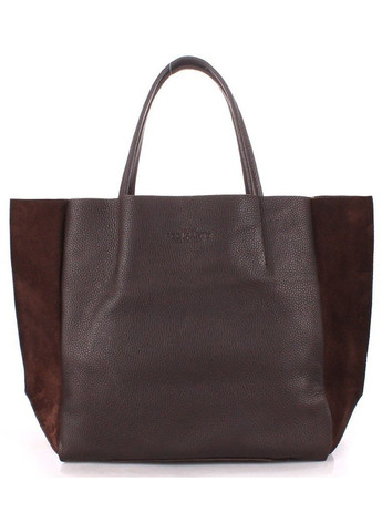 Жіноча сумка SOHO з натуральної шкіри коричнева PoolParty (262976764)