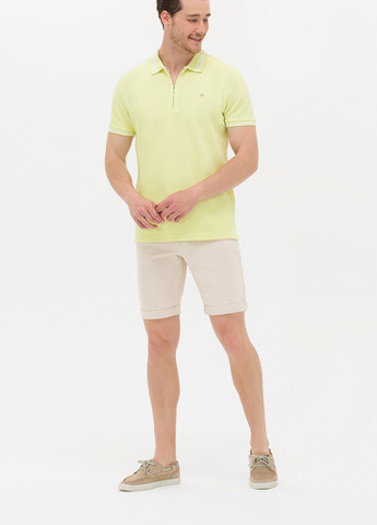 Світло-жовта футболка поло u.s. polo assn. чоловіче U.S. Polo Assn.