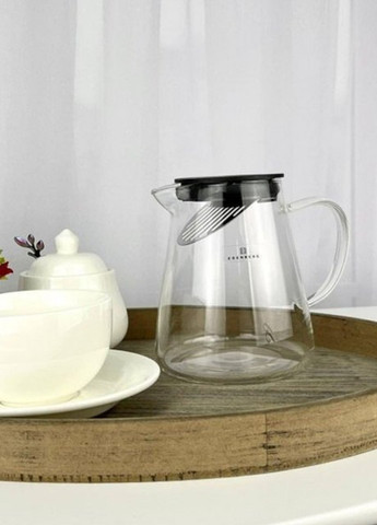Чайник для заварки стеклянный термостойкий до 500° 950 мл Edenberg (271679554)