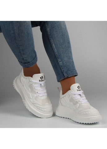 Білі осінні жіночі кросівки 198087 Buts