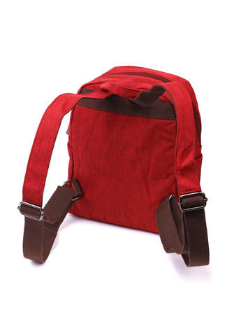 Стильный женский рюкзак из текстиля 22245 Бордовый Vintage (267948734)