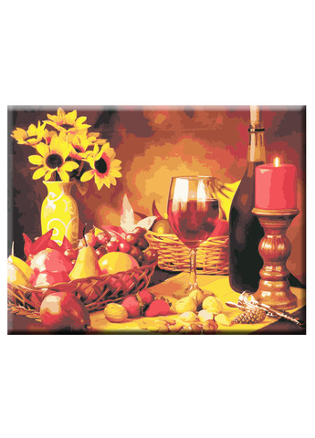 Картина за номерами Вино і фрукти 50*65см в коробці ArtStory (258783322)