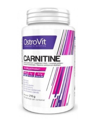 L-Carnitine 210 g /140 servings/ Natural Ostrovit (256723012)