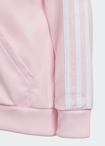 Спортивный костюм Essentials 3-Stripes Shiny adidas (277978232)