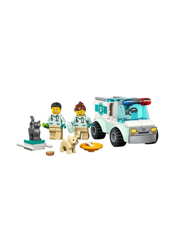 Конструктор "Фургон ветеринарной скорой помощи" цвет разноцветный ЦБ-00210564 Lego (259466130)
