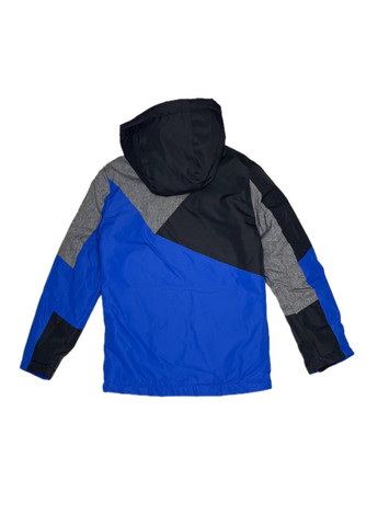 Синяя демисезонная стильная демисезонная куртка для мальчика Модняшки