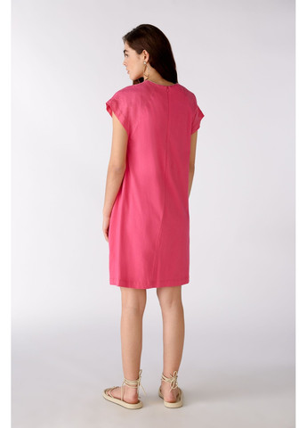 Фуксинова (кольору Фукія) кежуал жіноча сукня рожева футляр Oui