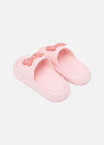 Розовые шлепанцы для девочки цвет розовый цб-00236837 No Brand