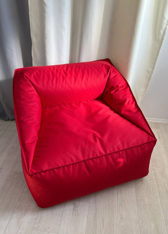 Бескаркасное кресло Мешок Релакс Оксфорд Красный No Brand (276255040)