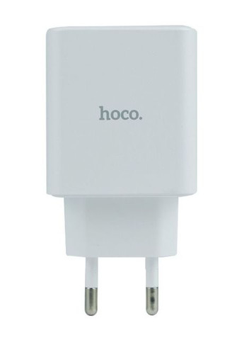 Блок питания Fuerza (PD 28.5 Вт, QC 3.0, х4 USB Type-A, адаптер с быстрой зарядкой, сзу) - Белый Hoco c102a (270937628)