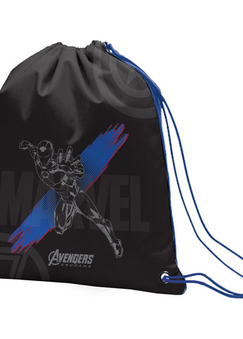 Рюкзак T-82 Marvel Spiderman черный + сумка в подарок Yes (257305079)