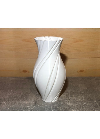 Фигурная декоративная, тонкостенная ваза «Вдавленная спираль» ЗаСвіт (261555282)