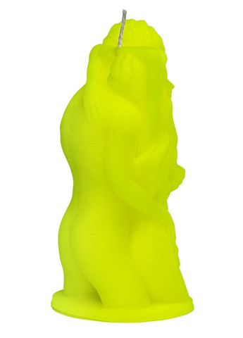 Свеча LOVE FLAME - Passion Yellow Fluor, CPS10-YELLOW No Brand (267728663)