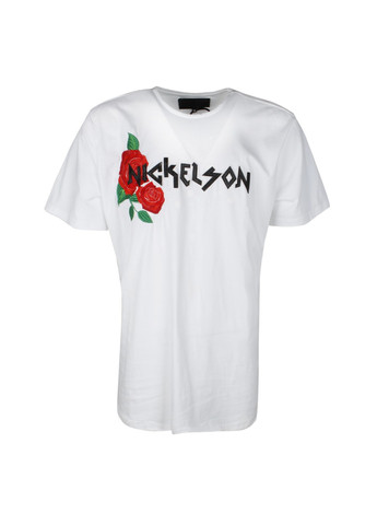 Белая футболка Nickelson