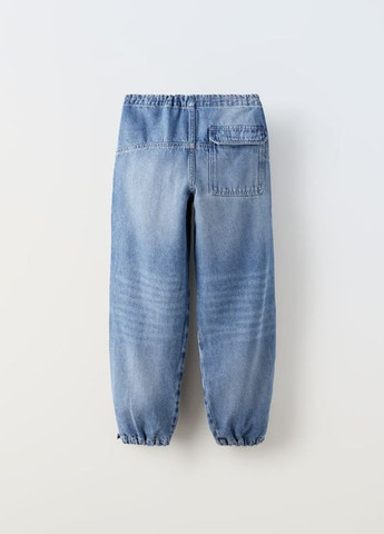 Голубые демисезонные джинсы для мальчика 9271 164 см голубой 69943 Zara
