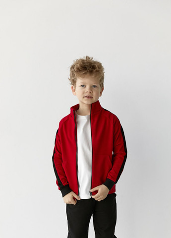 Спортивный костюм на мальчика цвет красный с черным 406644 New Trend (259034318)