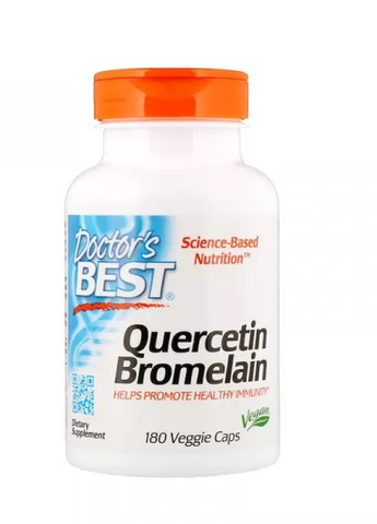 Quercetin Bromelain 180 Veg Caps Doctor's Best (258498936)