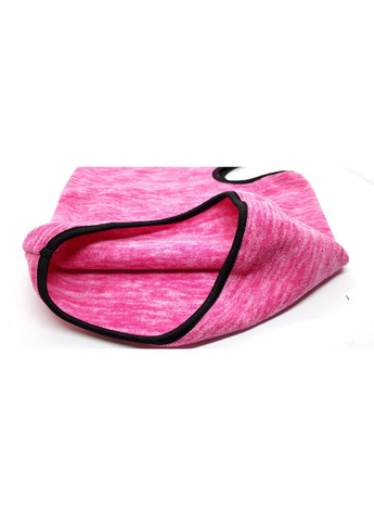 Unbranded утепленная маска флисовая балаклава зимний бафф шарф подшлемник шапка (474026-prob) розовая однотонный розовый повседневный флис производство -