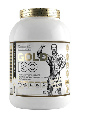 Протеїн ізолят Gold ISO 2000 g (Chocolate) Kevin Levrone (258756605)