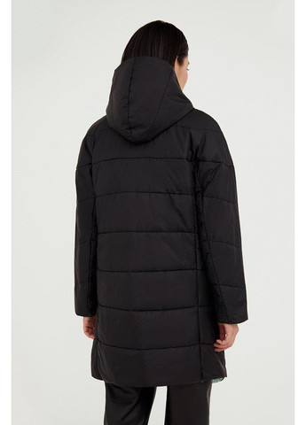 Черная демисезонная куртка b21-11007-200 Finn Flare