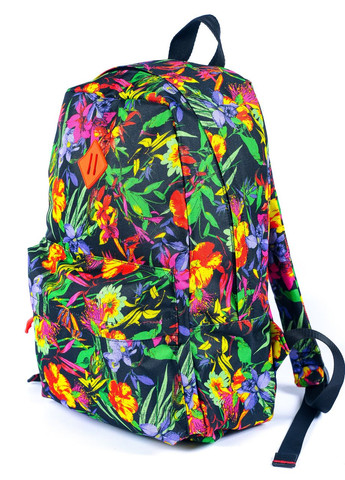 Яскравий жіночий рюкзак з квітковим принтом водонепроникний повсякденний No Brand (260597020)