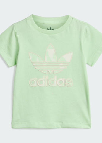 Комплект: футболка та шорти Summer Allover adidas (284346707)