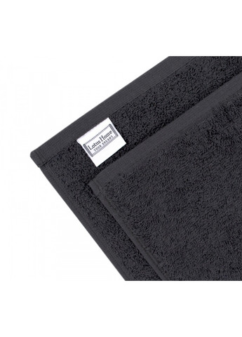 Lotus полотенце black - черный 70*140 (16/1) 500 г/м² однотонный черный производство - Турция