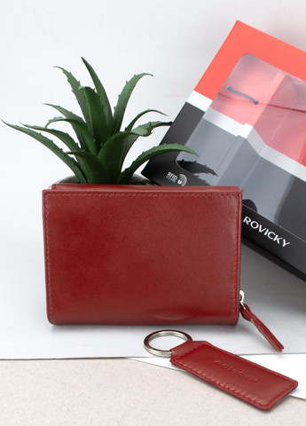 Подарочный набор женский R-ZD604 красный (кошелек и брелок) Rovicky (271126828)