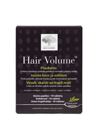 Hair Volume 90 Tabs New Nordic (277812453)