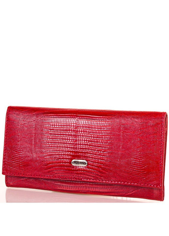 Женский практичный удобный красный кожаный кошелек Canpellini (262975870)