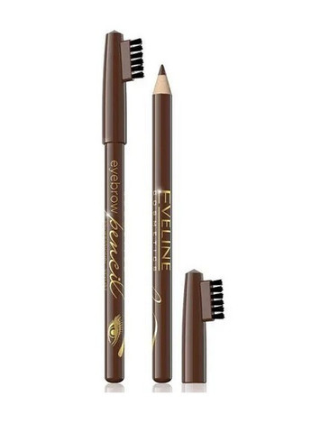 Контурний олівець для брів Cosmetics «Eyebrow Pencil» коричневий 1.2 г Eveline (258576660)