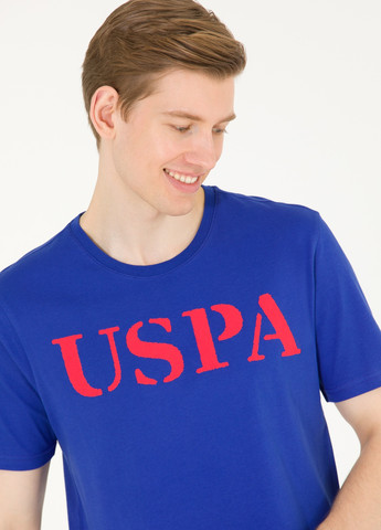 Розовая футболка-футболка u.s.polo assn мужская для мужчин U.S. Polo Assn.