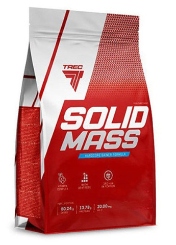 Solid Mass 1000 g /10 servings/ Vanilla Trec Nutrition (256777401)