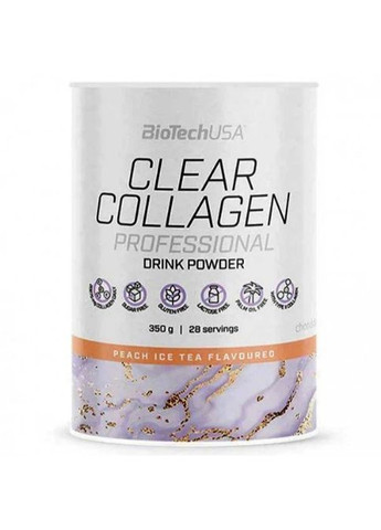 Clear Collagen Professional 350 g /28 servings/ Peach Ice Tea Biotechusa (267724835)