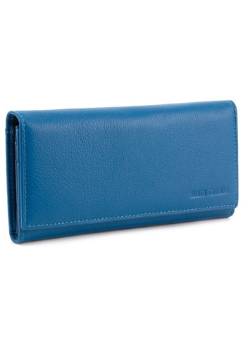 Яскравий молодіжний гаманець зі шкіри MC-1415-32 (JZ6627) блакитний Marco Coverna (259752506)