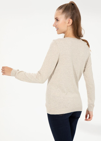 Сірий светр u.s.polo assn трикотаж жіночий U.S. Polo Assn.