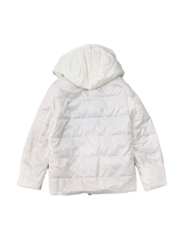 Біла демісезонна куртка демісезонна для дівчинки Модняшки