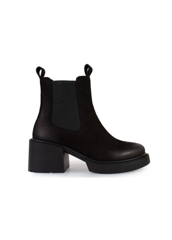 Зимние ботинки челси женские бренда 8501453_(3) ModaMilano из натурального нубука