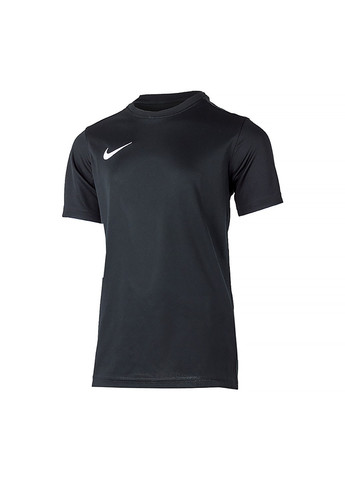 Черная демисезонная футболка y nk df park vii jsy ss Nike