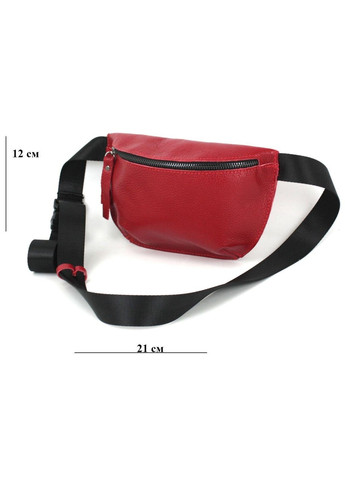 Женская сумка на пояс, бананка красная 908.022 Borsacomoda (266142890)