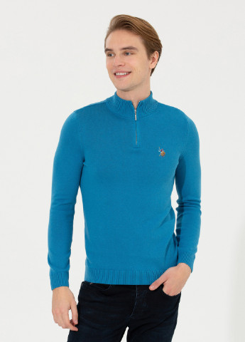Синій светр чоловічий U.S. Polo Assn.