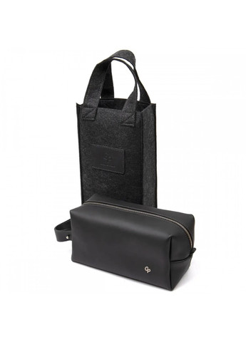 11508 чоловічий шкіряний косметичний мішок Grande Pelle (262524051)