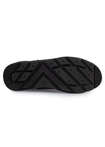 Черные зимние ботинки мужские бренда 9501136_(1) ModaMilano
