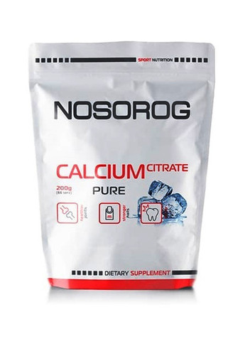 Calcium Citrate 200 g /66 servings/ Pure Nosorog Nutrition (258499606)
