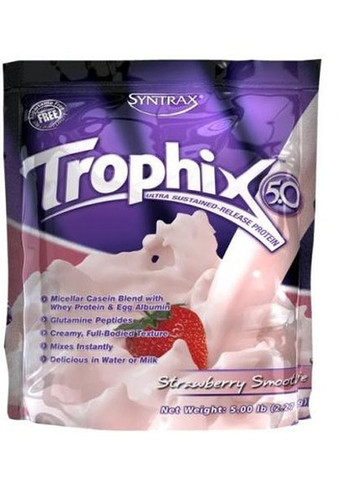 Trophix 5.0 2240 g /73 servings/ Strawberry Smoothie Syntrax (257440466)