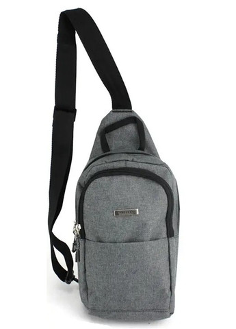 Рюкзак Городской однолямочный на одно плечо 112 grey Wallaby (266142791)