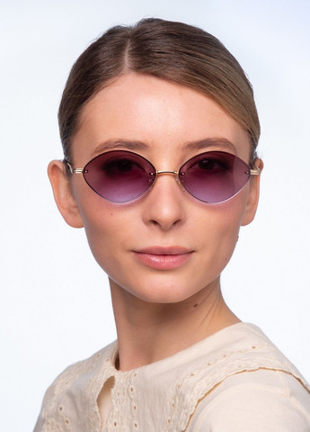 Солнцезащитные очки женские Геометрия LuckyLOOK 875-617 (262297788)