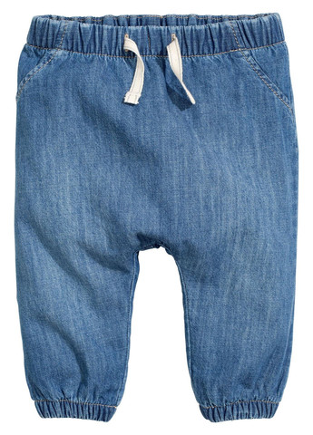 Синие брюки H&M