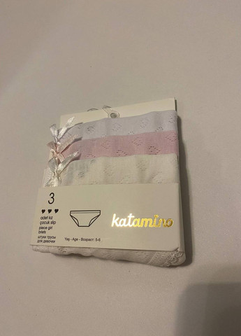 Набір з 3-х ажурних трусиків для дівчинки Katamino (275998066)